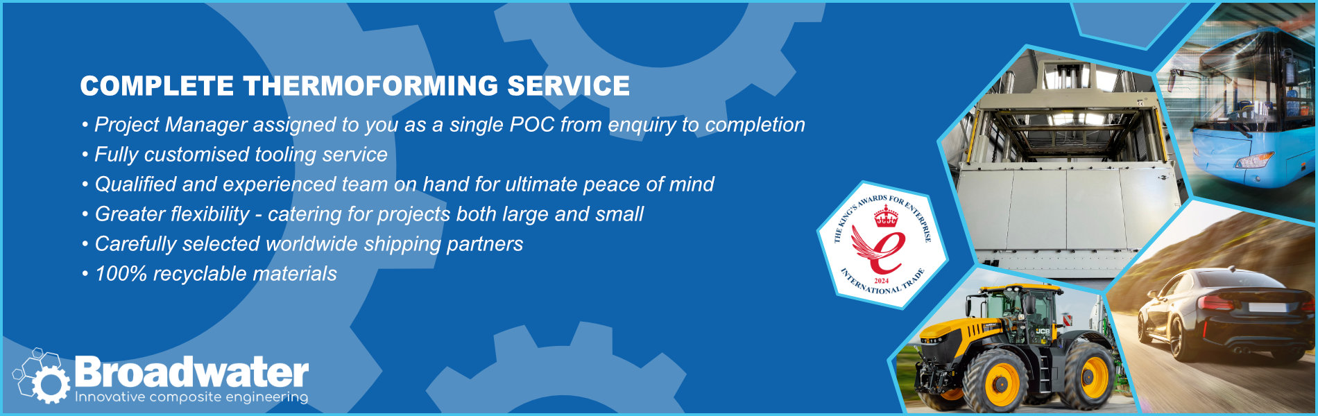 Thermoforming slider